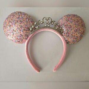 Sequin Disney Parks Princess Tiara Headband